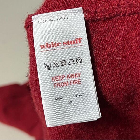 white Stuff Starlit Jumper Pullover Holiday Sweater - Picture 9 of 10